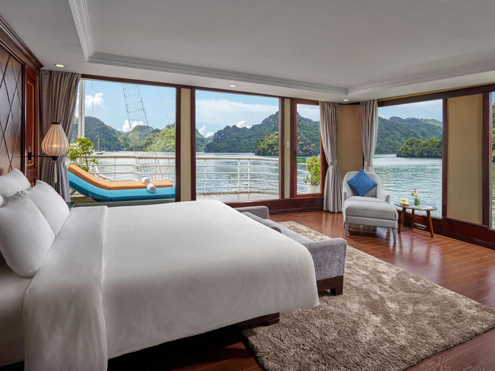 Lotus Boutique Cruise Hotel Hạ Long Ngoại thất bức ảnh